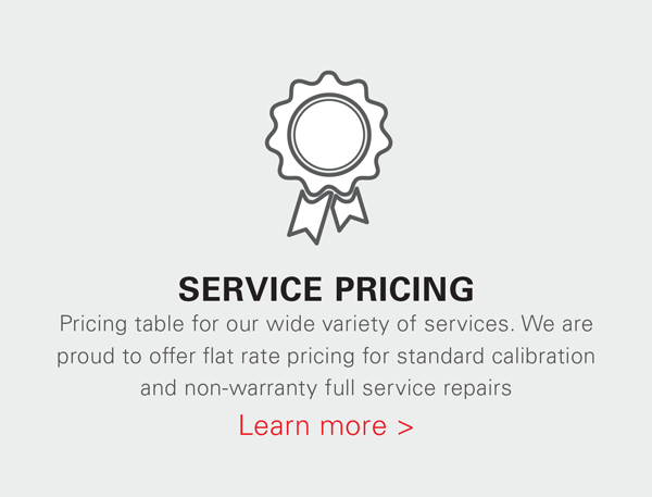 Service Pricing