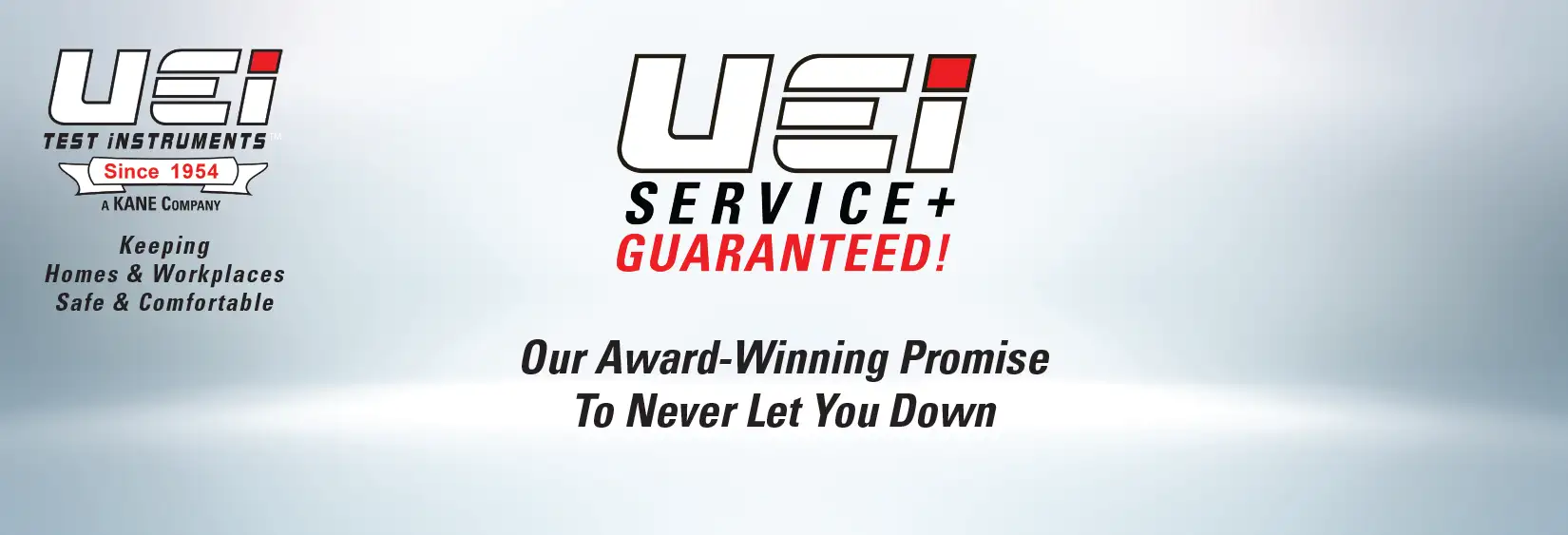 UEi's award winning commitment to never let our customers down