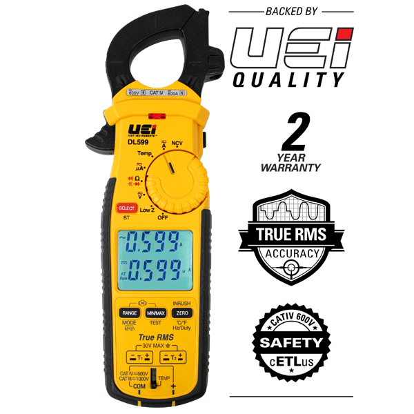 UEi Test Instruments DL419 AC/DC 1000A Clamp Meter＿並行輸入 計測、検査