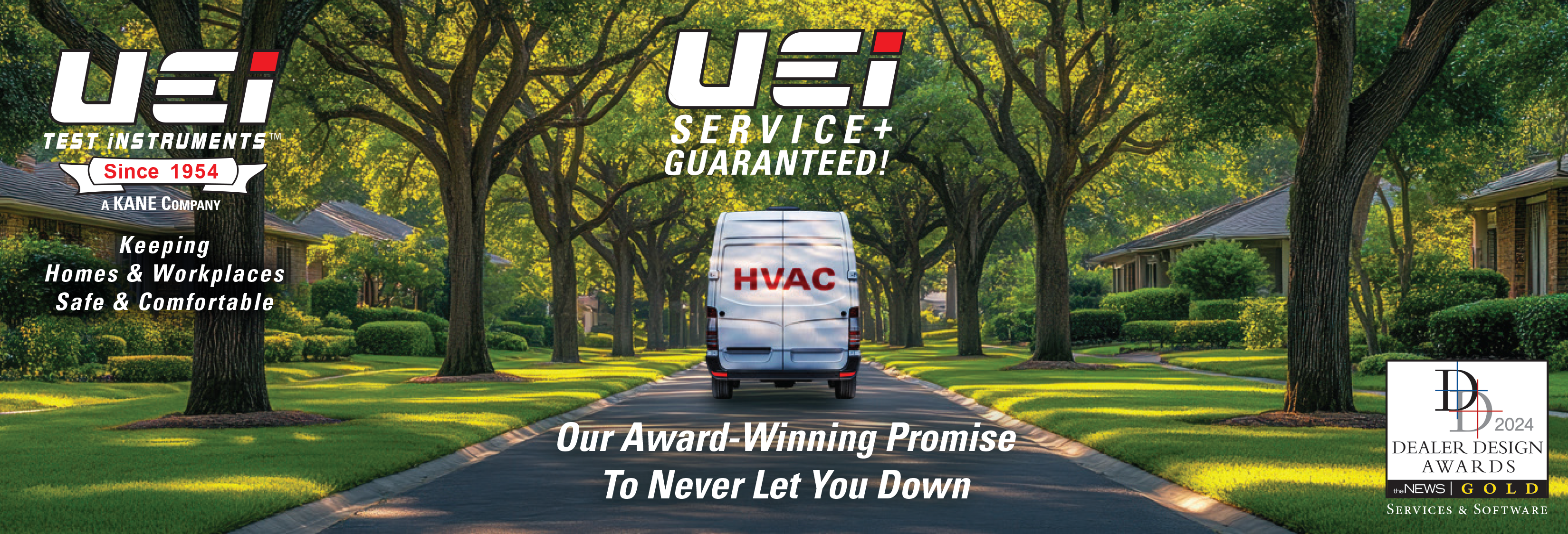 UEi's award winning commitment to never let our customers down