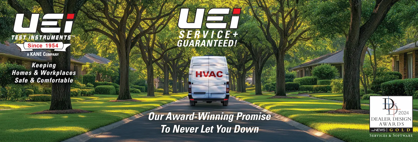 UEi's award winning commitment to never let our customers down
