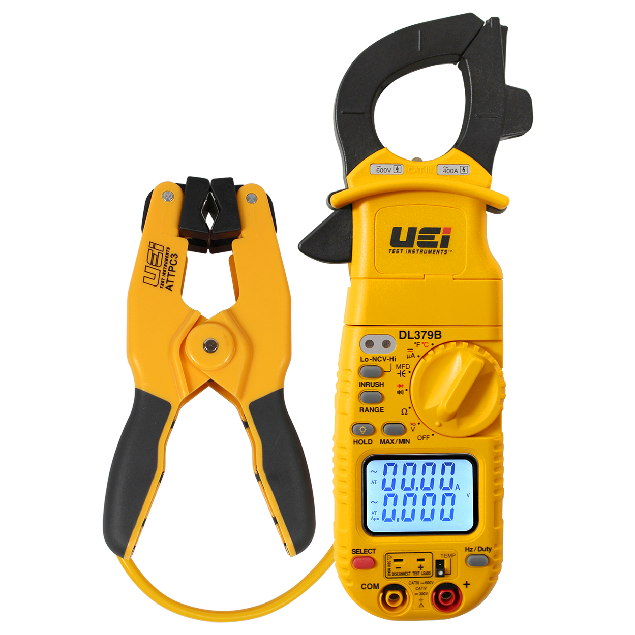 Dual Display HVAC Clamp Meter w/ ATTPC3 Kane USA