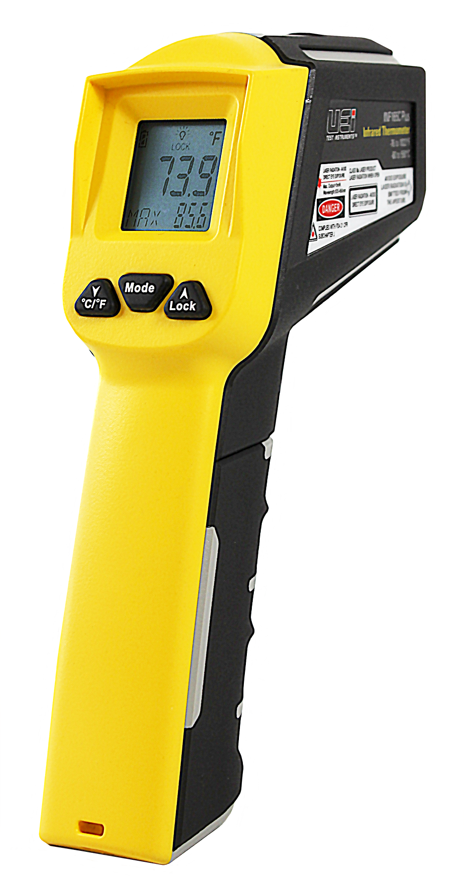 Uei Test Instruments INF145 NSF IR Thermometer with Folding Probe