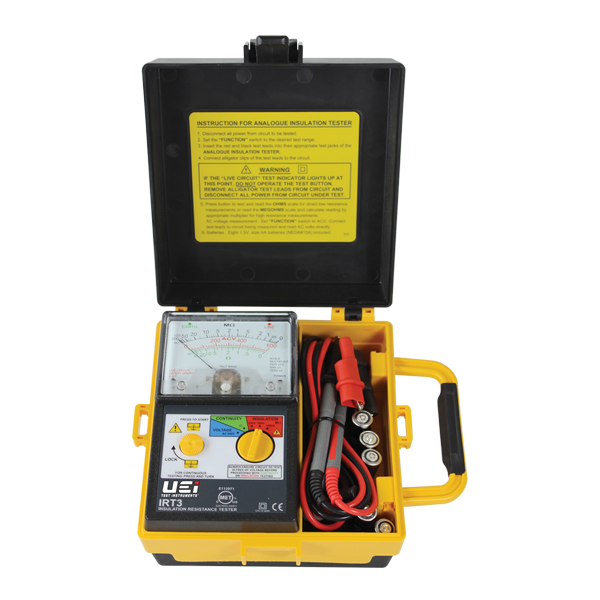 IRT3 - ANALOG INSULATION RESISTANCE TESTER : 